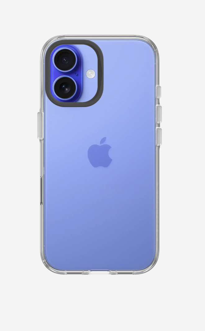 Coque transparente pour Apple iPhone 16
