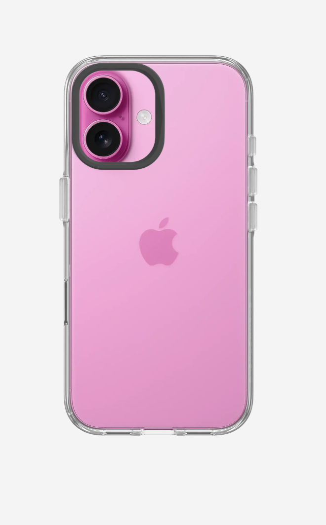 Coque transparente pour Apple iPhone 16
