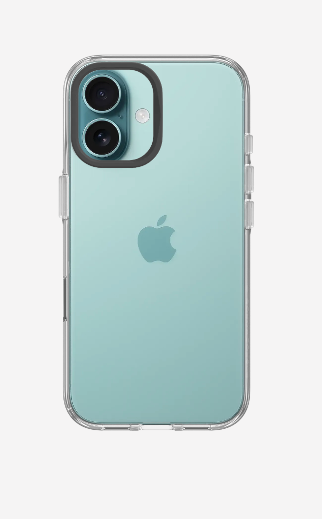 Coque transparente pour Apple iPhone 16