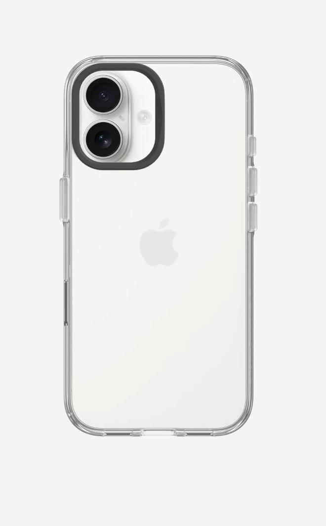Coque transparente pour Apple iPhone 16